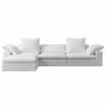 Cloud Sofa with Ottoman by Timothy Oulton