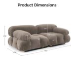 Camaleonda Modular Sectional Sofa by Mario Bellini