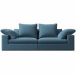 Cloud Sofa with Ottoman by Timothy Oulton
