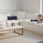 Cloud Sofa with Ottoman by Timothy Oulton
