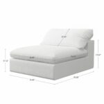 Cloud Sofa with Ottoman by Timothy Oulton