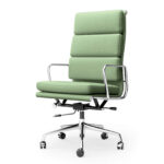 Eames Soft Pad Office Chair - Green - High Back by Daedalus Designs
