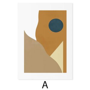 Abstract Geometric Stripe Gallery Wall Canvas Art - Image 6
