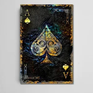 Ace Of Spade Canvas Art - Image 12