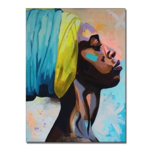 African Pop Beauty Canvas Art - Image 7