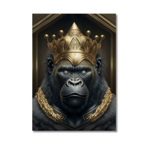 Ancient Metal Tribal Beasts Canvas Art - Image 7