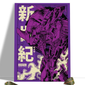 Anime EVA Poster Canvas Art - Image 5