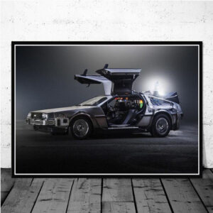 Back To The Future Car Canvas Art - Image 10