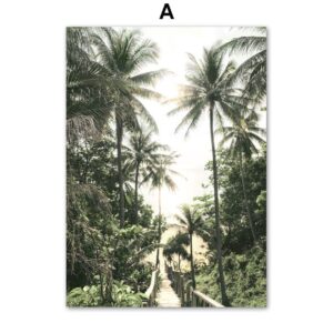 Bamboo Forest Succulents Canvas Art - Image 5