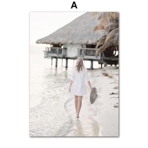 Beach Pier Resort Gallery Wall Canvas Art - Image 6
