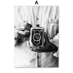 Black White Surf Beach Gallery Wall Canvas Art - Image 5