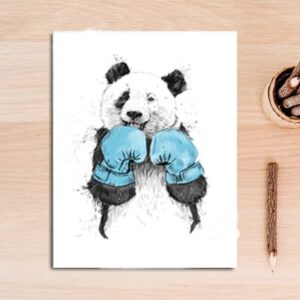 Boxing Panda Canvas Art - Image 7