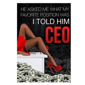CEO Motivational Quote Canvas Art - Image 1
