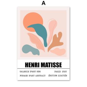 Classic Henri Matisse's Abstract Canvas Art - Image 5