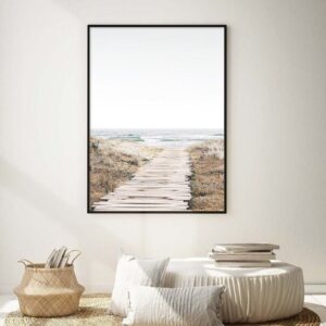 Coastal Pathway Canvas Art - Image 2