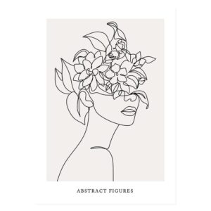 Couple Sketch Line Gallery Wall Canvas Art - Image 5