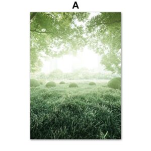 Dandelion Green Cactus Gallery Wall Canvas Art - Image 5