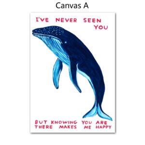 David Shrigley's Paintings Canvas Art - Image 7