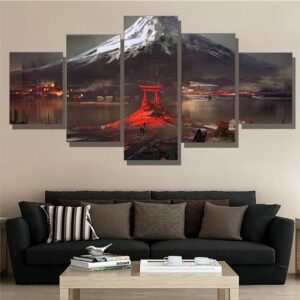 Dawn Mount Fuji Canvas Art - Image 2