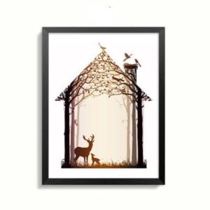 Deer Family Canvas Art - Image 6