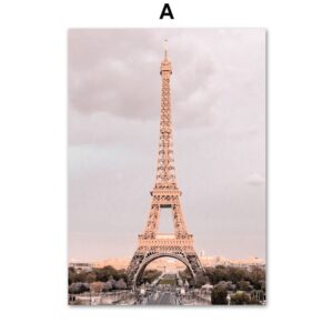 Europe Landmarks Gallery Wall Canvas Art - Image 5