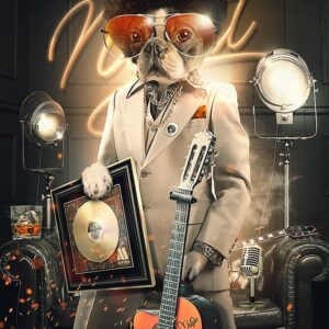 Fictional Animal Figures Canvas Art - Image 10