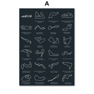 Formula 1 Race Track Canvas Art - Image 5