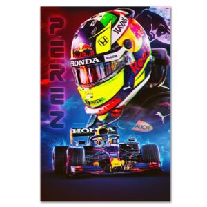 Formula 1 Racers Portrait Canvas Art - Image 6