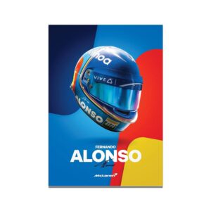 Formula 1 Racing Helmet Canvas Art - Image 5