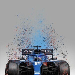 Formula One Racing Cars Canvas Art - Image 14