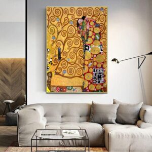 Fulfillment by Gustav Klimt Canvas Art - Image 2