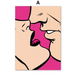Gangster Romance Gallery Wall Canvas Art - Image 5