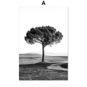 Geometric Nature Gallery Wall Canvas Art - Image 5
