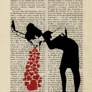 Girl Love Sick Canvas Art - Image 1