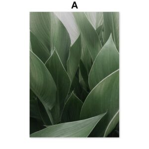 Green Forest Gallery Wall Canvas Art - Image 5