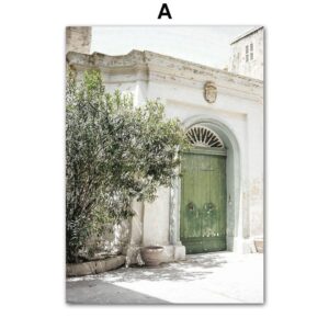 Green Nature Vibes Resort Canvas Art - Image 5