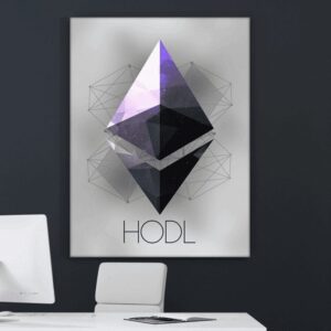 HODL Ethereum Canvas Art - Image 2