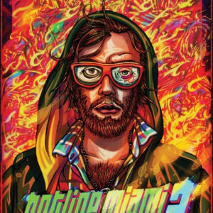 Hotline Miami Synthwave Poster Canvas Art - Image 3
