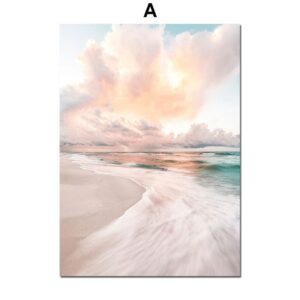 Island Resort Vacation Gallery Wall Canvas Art - Image 5