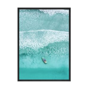 Island Seawaves Gallery Wall Canvas Art - Image 6