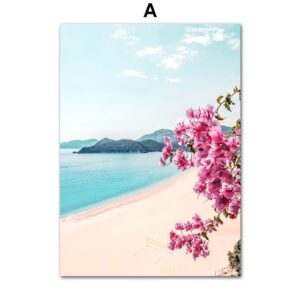 Island Surfing Resort Gallery Wall Canvas Art - Image 6