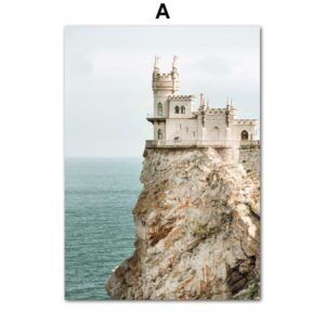 Italy Cinque Terre Sea Town Gallery Wall Canvas Art - Image 5