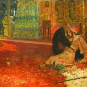 Ivan The Terrible and His Son Canvas Art - Image 1