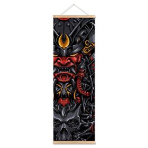 Japanese Black Death Clan Canvas - Image 6
