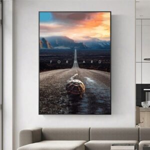 Keep Moving Forward Canvas Art - Image 3