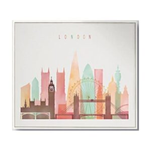 London New York Paris City Canvas Art - Image 5