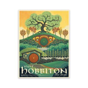 Lord of The Ring Middle Earth Landscape Canvas Art - Image 13