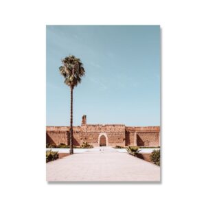 Marrakesh Architecture Canvas Art - Image 4