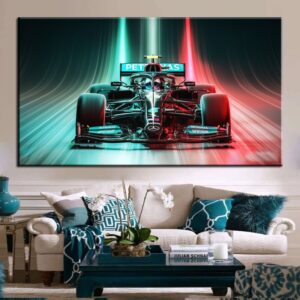 Mercedes AMG Formula One Canvas Art - Image 3