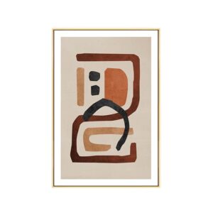 Mid-Century Abstract Pattern Gallery Wall Canvas Art - Image 6